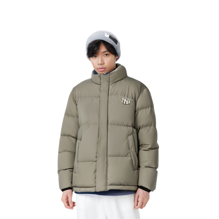 Purchase MLB 紐約洋基米色冬季羽絨外套 男女通用 31DJ01061-50B
