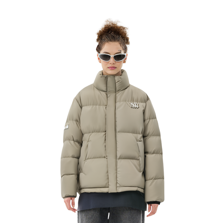 Details for MLB 紐約洋基米色冬季羽絨外套 男女通用 31DJ01061-50B