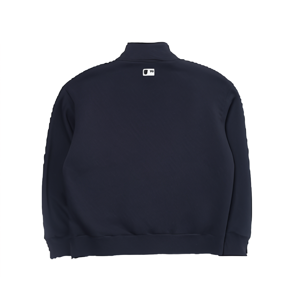 MLB New York Yankees Black Half-Zip Pullover Sweatshirt Unisex Casual 24FW 3AMTB0546-50BKS 圖 3