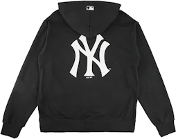 MLB New York Yankees Black Hoodie with Back Large Logo Unisex 31HD01041-50L MLB New York Yankees Black Hoodie with Back Large Logo Unisex 31HD01041-50L