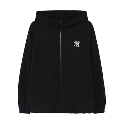 MLB New York Yankees Black Letter Logo Hoodie Unisex - Loose Fit 3AWIB0131-50BKS