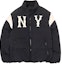 Order MLB纽约洋基队黑色标志拉链羽绒夹克男女同款. 3ADJV1146-50BKS