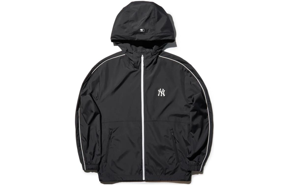 MLB New York Yankees Black Trim Hoodie Jacket Black 3AWJV0743-50BKS