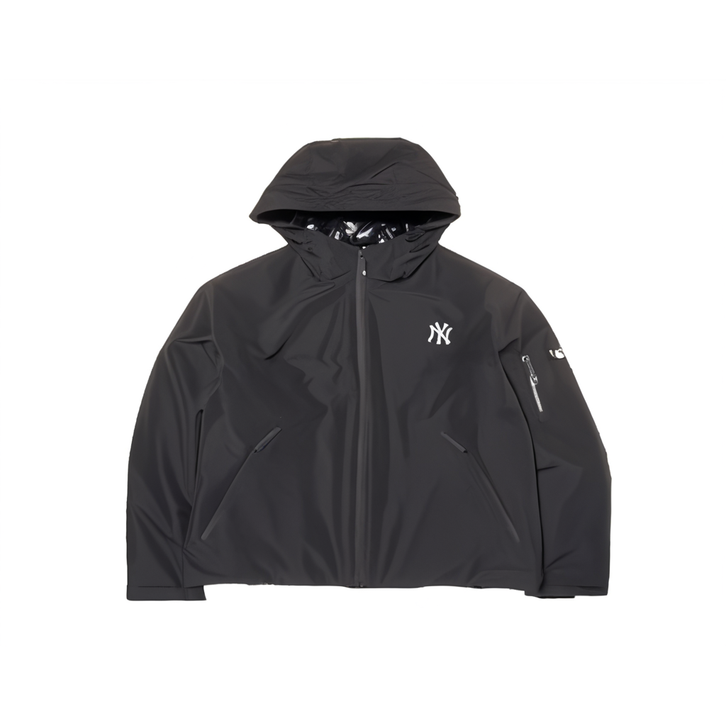 MLB New York Yankees Black Unisex Lightweight Puffer Jacket. 3ADJB0246-50BKS 圖 2