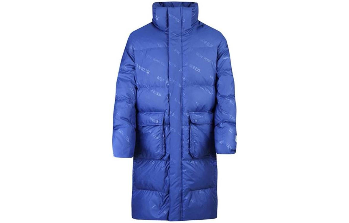 MLB New York Yankees Blue Letter Print Hoodie Jacket Unisex Casual Outdoor Wear 31DJS28611-50U