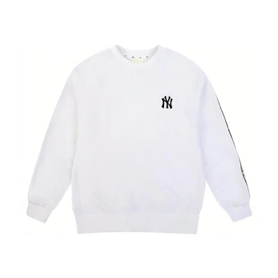 MLB New York Yankees Casual White Long-Sleeve Sweatshirt Unisex 31MTT1011-50W