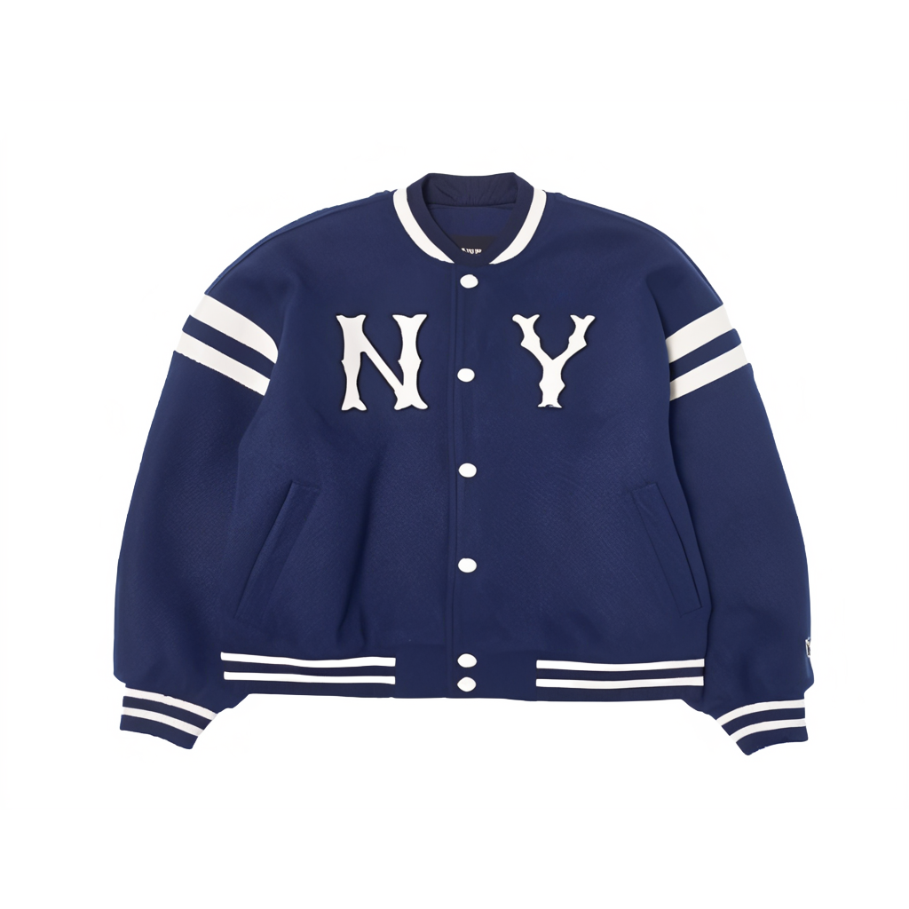 MLB New York Yankees Colorblock Jacket Unisex Navy Blue Casual Fashion. 3AJPV1546-50NYL 圖 2