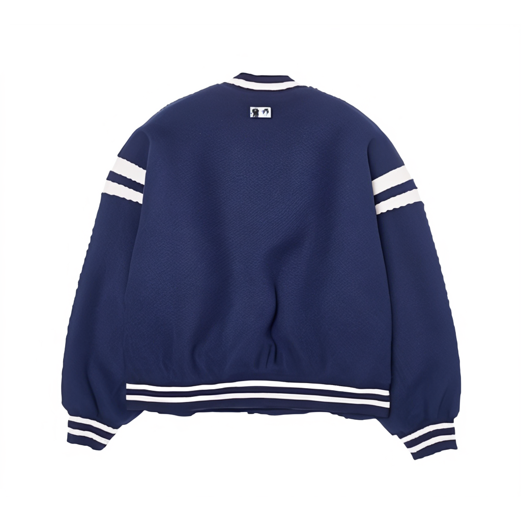 MLB New York Yankees Colorblock Jacket Unisex Navy Blue Casual Fashion. 3AJPV1546-50NYL 圖 3