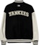Lookbook MLB ニューヨーク・ヤンキース カラーブロック レトロカジュアルジャケット ブラック. 3AJPV0634-50BKL