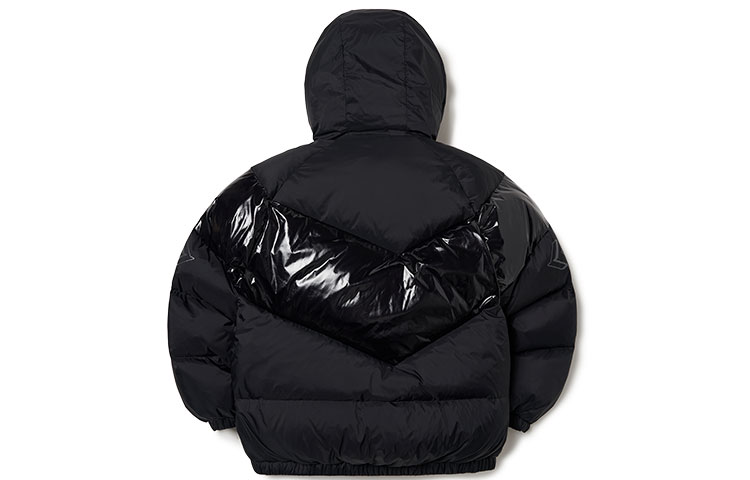 MLB New York Yankees Colorblock Short Down Jacket Black Unisex Hooded Casual. 3ADJS0316-50BKS 圖 3