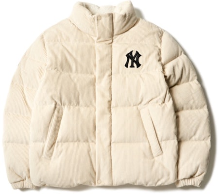 MLB New York Yankees Jaket Tebal Unisex Putih Musim Sejuk Corduroy Quilted 3ADJC0116-50CRS Order MLB New York Yankees Jaket Tebal Unisex Putih Musim Sejuk Corduroy Quilted 3ADJC0116-50CRS