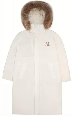 MLB New York Yankees Cream White Unisex Puffer Down Jacket Hoodie. 3ADJEC626-50WHS Buy MLB New York Yankees Cream White Unisex Puffer Down Jacket Hoodie. 3ADJEC626-50WHS