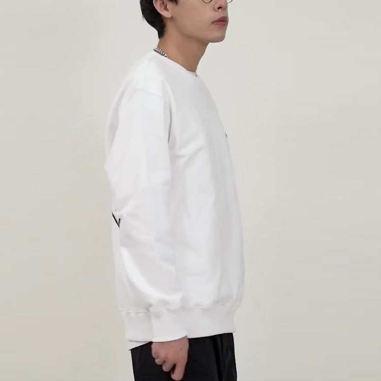 Details for Sudadera Unisex Manga Larga MLB New York Yankees Off-White Logo Letra. 3AMTB0421-50WHS