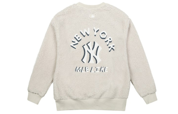 MLB New York Yankees Crewneck Sweatshirt Unisex Off-White 31MTF2061-50B