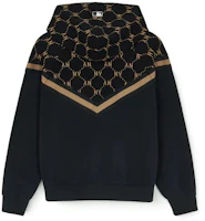 Lookbook MLB纽约洋基队钻石字母黑色拉链卫衣男女同款运动夹克 3ATRM0144-50BKS