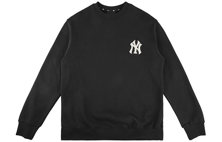 MLB New York Yankees Embroidered Fleece Sweatshirt Unisex Black 31MT51061-50L