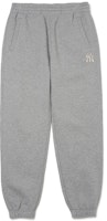MLB New York Yankees Fleece Cotton Sweatpants Unisex Winter Grey. 3ATPB0116-50MGS MLB New York Yankees Fleece Cotton Sweatpants Unisex Winter Grey. 3ATPB0116-50MGS