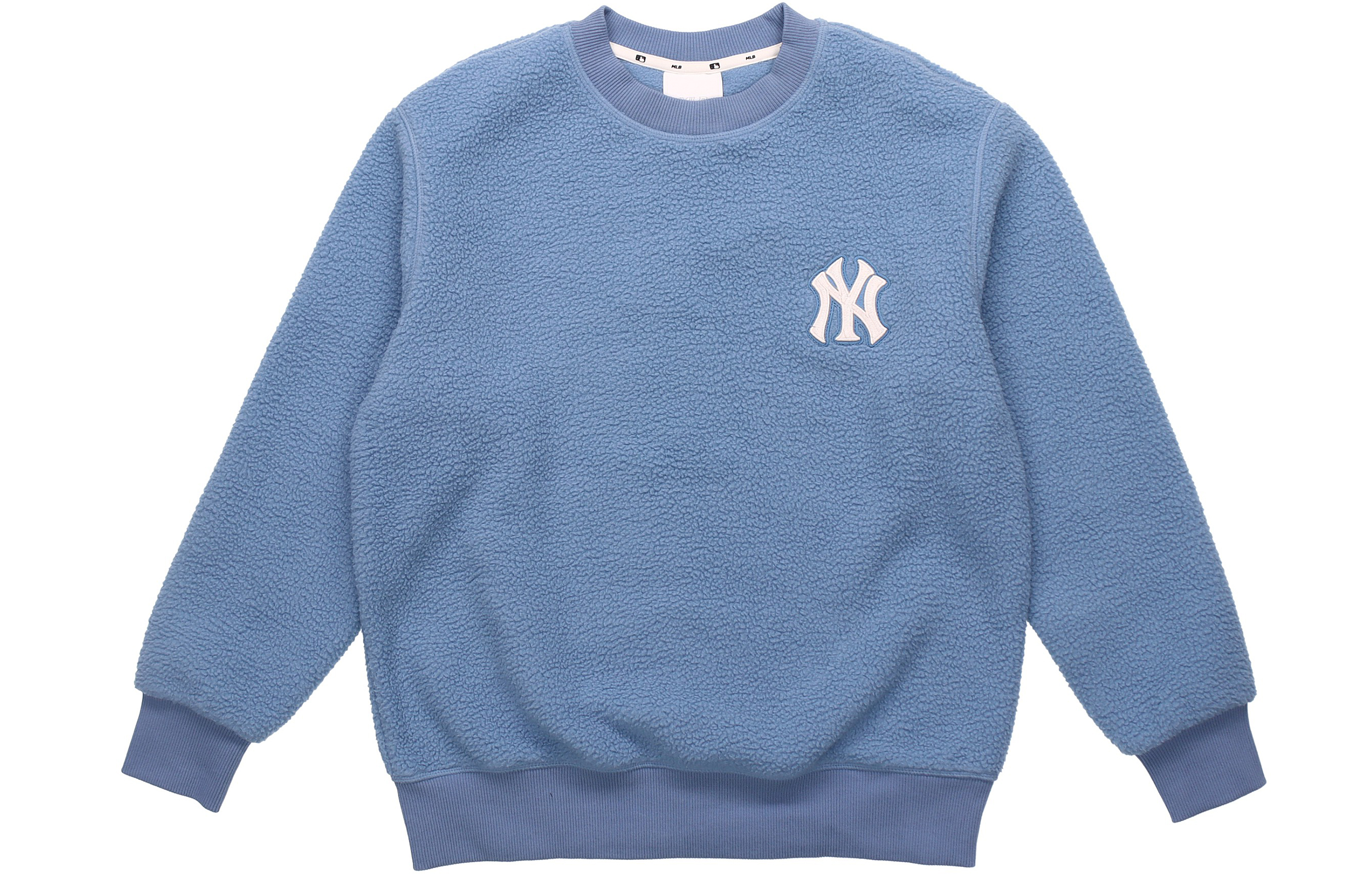 MLB New York Yankees Fleece Crewneck Sweatshirt Unisex Sky Blue 31MTF1061-50S