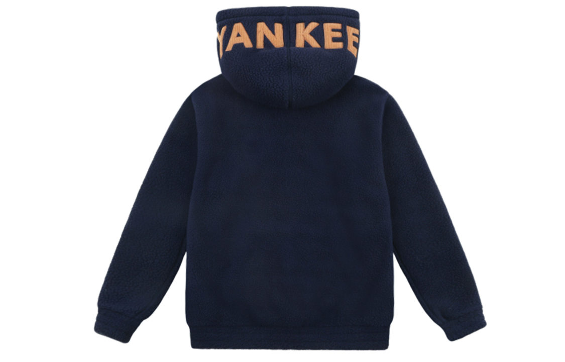 MLB New York Yankees Fleece Hoodie Unisex Blue 31HDF1061-50N 圖 3