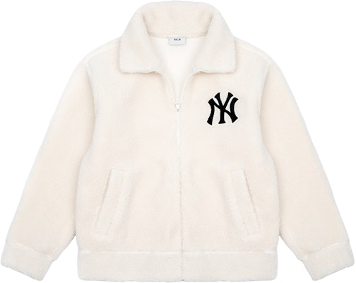 MLB New York Yankees Fleece Logo Jacket Winter Unisex Off-White 3AJPF0316-50CRS Order MLB New York Yankees Fleece Logo Jacket Winter Unisex Off-White 3AJPF0316-50CRS