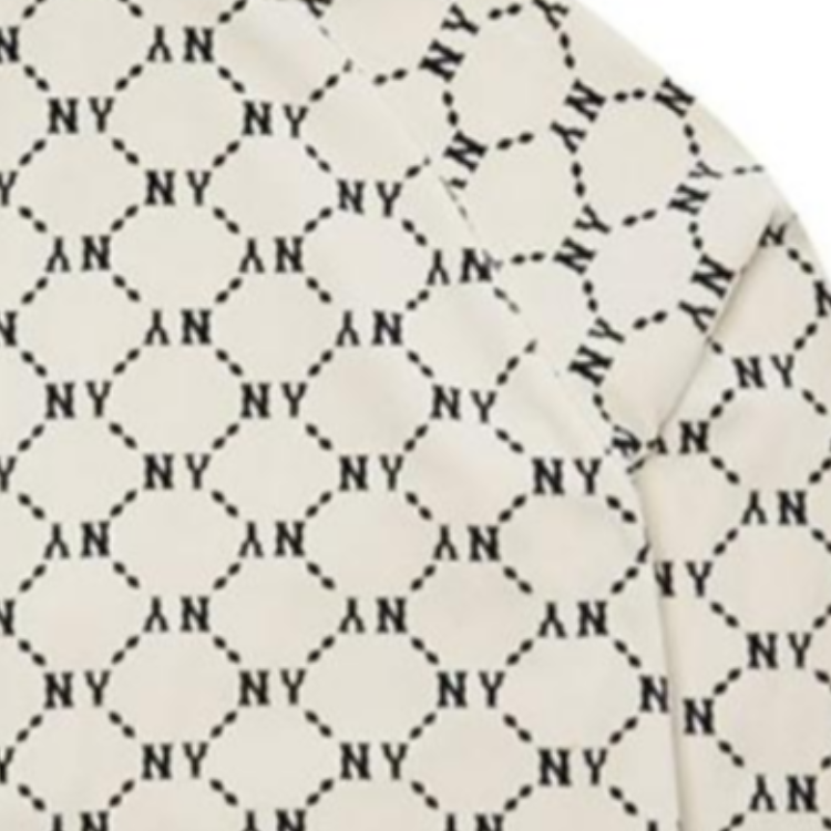 MLB New York Yankees Full-Print Zip Hoodie Jacket Cream Unisex. 3ATRM0224-50CRS 圖 4