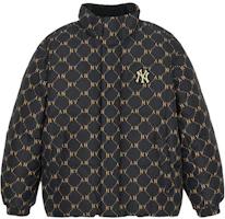 MLB New York Yankees Full Print Puffer Jacket Unisex Black 3ADJM1046-50BKS MLB New York Yankees Full Print Puffer Jacket Unisex Black 3ADJM1046-50BKS