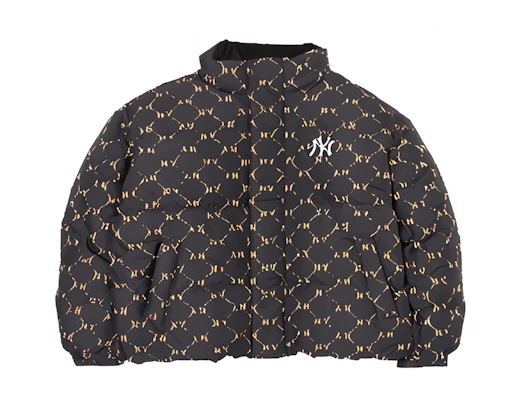 MLB纽约扬基全印花男女通用羽绒服外套黑色 3ADJM1046-50BKS Order MLB纽约扬基全印花男女通用羽绒服外套黑色 3ADJM1046-50BKS