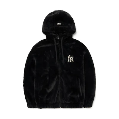 MLB New York Yankees FW22 Black Fleece Hoodie Jacket Unisex. 3AFDB0926-50BKS