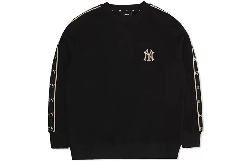 MLB New York Yankees FW22 Black Logo Crewneck Sweatshirt Unisex 3AMTM0826-50