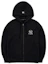 Order MLB New York Yankees FW22 Logo Print Hoodie Zip-Up Black Unisex Fleece 3ATRB0426-50BKS