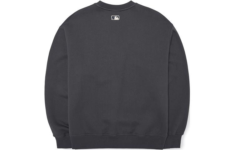 MLB New York Yankees FW22 Plain Crewneck Sweatshirt Dark Gray 3AMTB0526-50CGS 圖 3