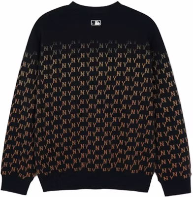 MLB New York Yankees Gradation Monogram Hitam Baju Sejuk Unisex 3AMTM0744-50BKS Lookbook MLB New York Yankees Gradation Monogram Hitam Baju Sejuk Unisex 3AMTM0744-50BKS