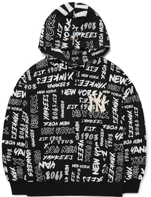 MLB 뉴욕 양키스 그래피티 후드티 유니섹스 블랙 - 가을 에디션 3AHDZ0124-50BKS Buy MLB 뉴욕 양키스 그래피티 후드티 유니섹스 블랙 - 가을 에디션 3AHDZ0124-50BKS