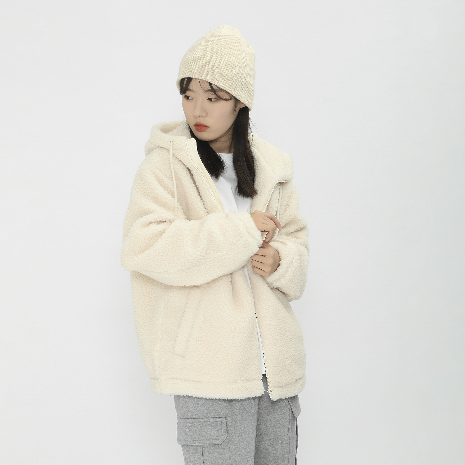 MLB New York Yankees Graffiti Logo Fleece Hoodie Jacket Winter Unisex Off-White. 3AJPF1716-50CRS 圖 6