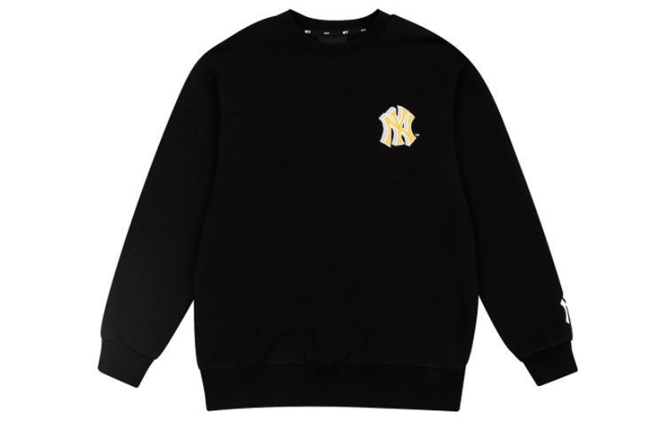 Lookbook MLB New York Yankees Graffiti Logo Retro Pullover Sweatshirt Unisex Black 31MT02041-50L