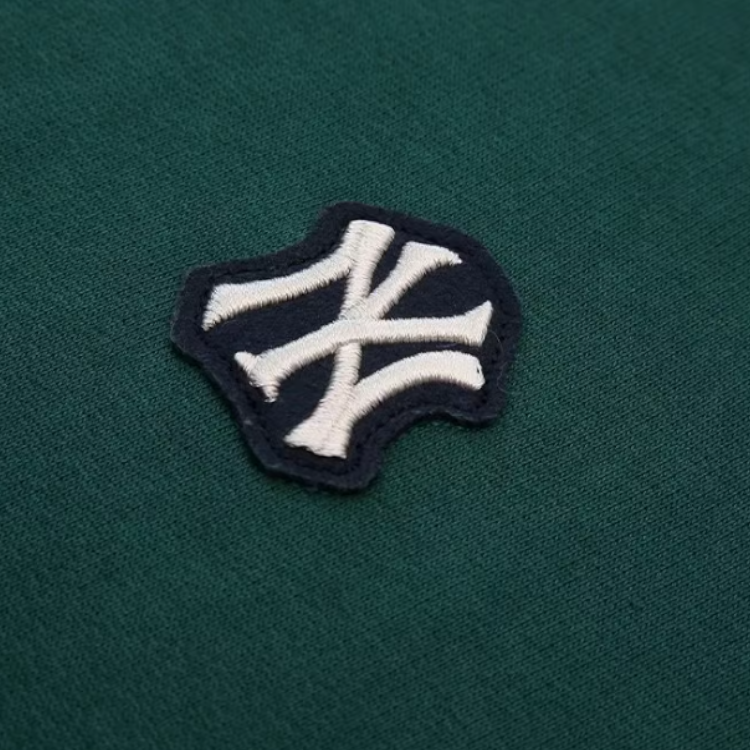 MLB New York Yankees Green Pullover Casual Oversized Long Sleeve Unisex Sweatshirt 3AMTEC126-Dark-Green 圖 4