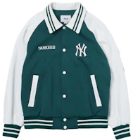 MLB New York Yankees Green Retro Varsity Jacket Unisex 3AJPV0444-50GND MLB New York Yankees Green Retro Varsity Jacket Unisex 3AJPV0444-50GND