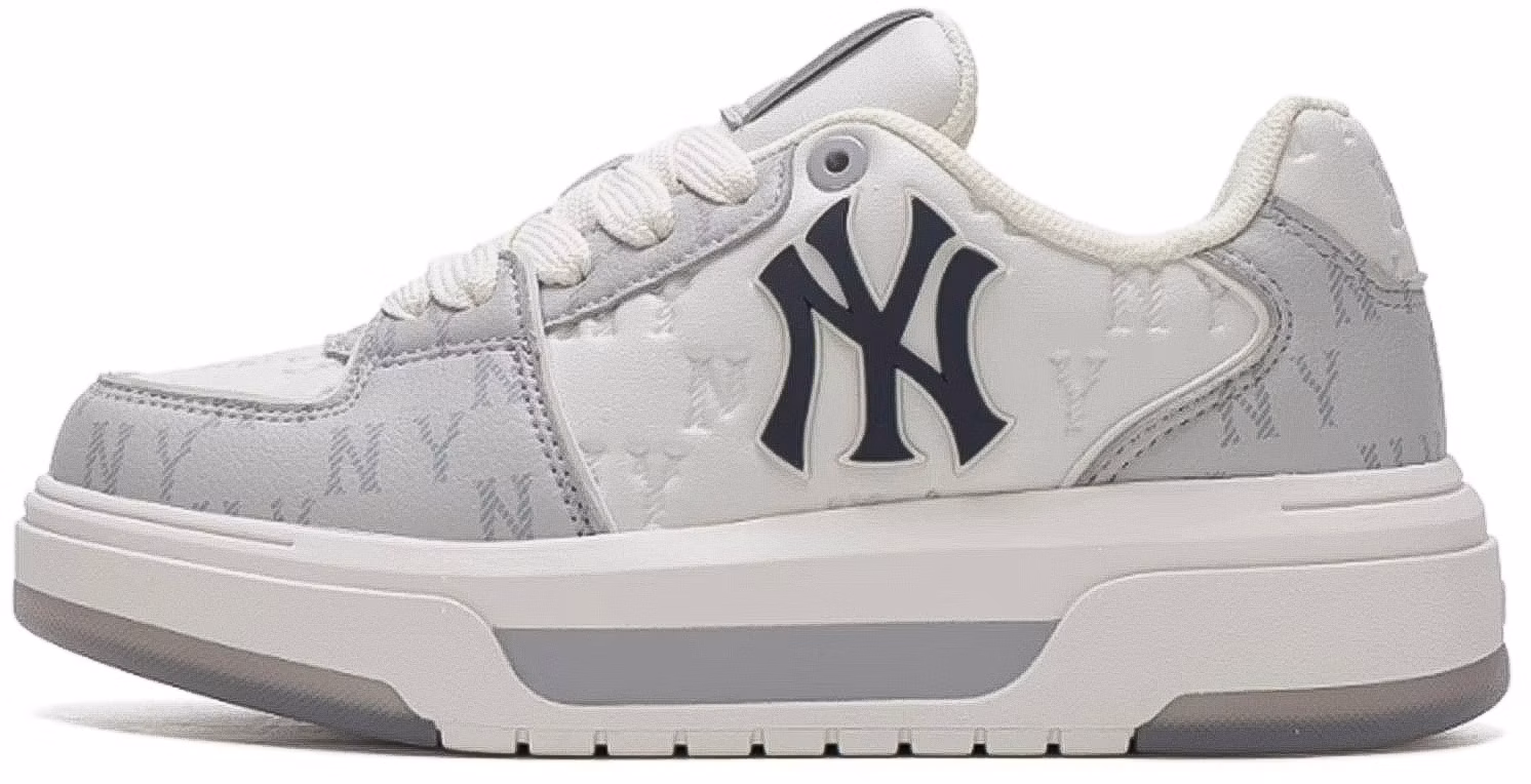 mlb-new-york-yankees-grey-monogram-low-top-sneakers-casual-classic-style-3-asxm-036-n-50-grs