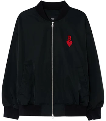 MLB New York Yankees Heart Print Black Jacket Unisex 3AJPH0131-43BKS Order MLB New York Yankees Heart Print Black Jacket Unisex 3AJPH0131-43BKS