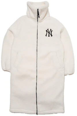 MLB 뉴욕 양키스 아이보리 롱 캐주얼 플리스 자켓 유니섹스 3AJPF3416-50IVS Order MLB 뉴욕 양키스 아이보리 롱 캐주얼 플리스 자켓 유니섹스 3AJPF3416-50IVS