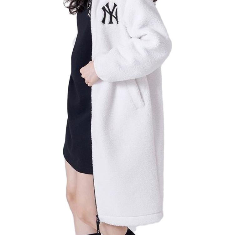 Purchase MLB New York Yankees Jaket Fleece Kasual Gading Panjang Unisex. 3AJPF3416-50IVS