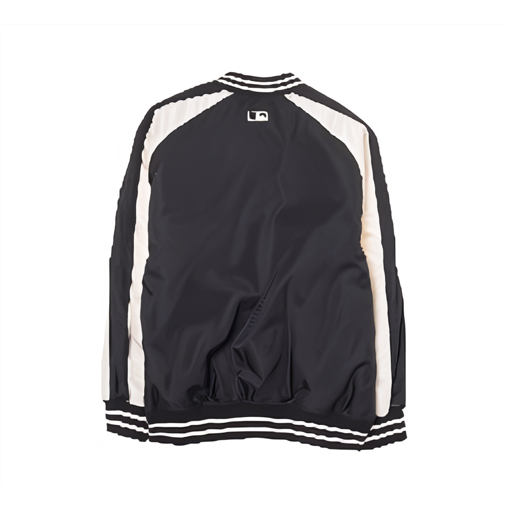 MLB New York Yankees Letter Logo Outdoor Sports Jacket Unisex Black. 3AJPV0244-50BKS 圖 3