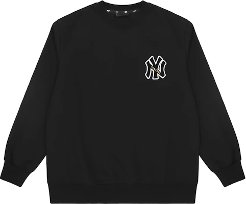 MLB 紐約洋基隊字母標誌黑色男女款長袖衛衣 3AMTB0214-50BKS Order MLB 紐約洋基隊字母標誌黑色男女款長袖衛衣 3AMTB0214-50BKS
