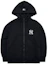 Order MLB New York Yankees Letter Logo Zip Hoodie Unisex Black 3ATRB0121-50BKS