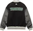 Lookbook MLB New York Yankees Letter Print Baseball Jacket Unisex Black 3AJPV0634-50BKS