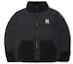 Buy MLB New York Yankees Letter Print Fleece Down Jacket Black Unisex Winter Coat 3ADJEC216-50BKS