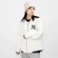 Shop MLB纽约洋基队字母印花羊羔毛棒球夹克米白色男女通用 3AJPF0116-50CRS