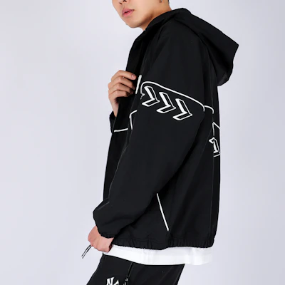 MLB New York Yankees Letter Zip Hoodie Jacket Unisex Black 31JPUD111-50L Purchase MLB New York Yankees Letter Zip Hoodie Jacket Unisex Black 31JPUD111-50L