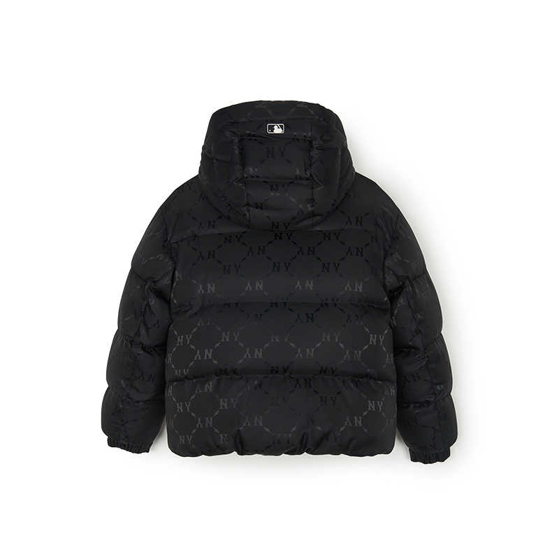 Lookbook MLB纽约洋基队轻薄羽绒夹克男女通用黑色 3ADJM1246-50BKS