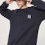 Shop MLB纽约洋基队轻便logo男女款卫衣-黑色 31MTR1941-50L